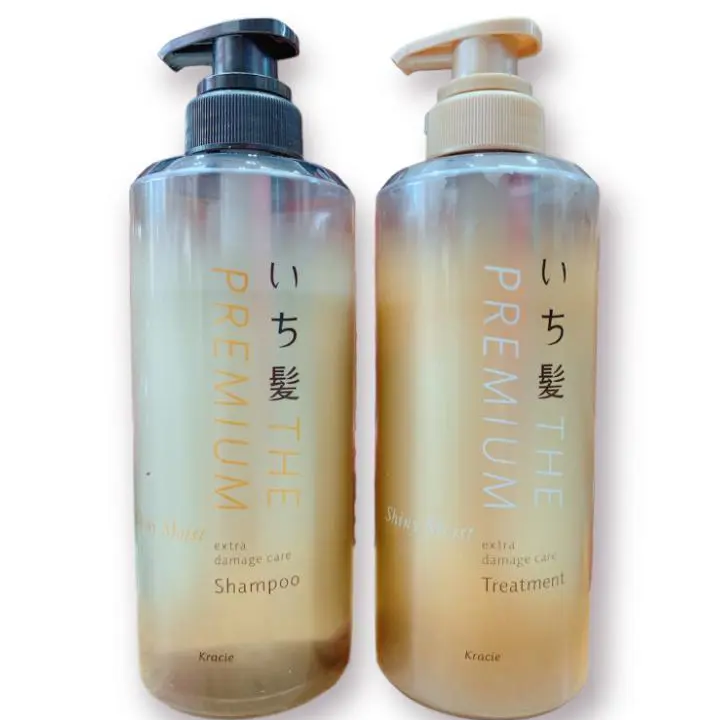 BỘ GỘI XẢ ICHIKAMI PREMIUM DƯỠNG ẨM TẠO ĐỘ BÓNG CHO TÓC - 4901417787590